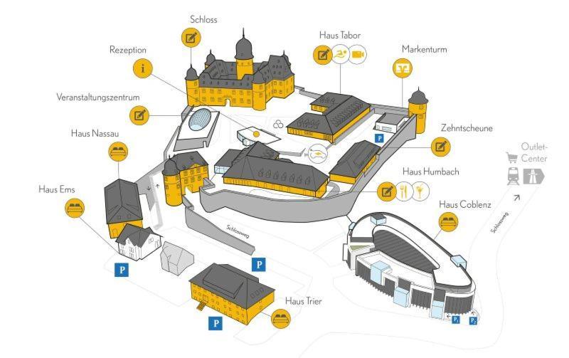 Hotel Schloss มอนทาเบาอาร์ ภายนอก รูปภาพ